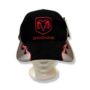 Vintage Y2K NWT Dodge Flame Adjustable Hat